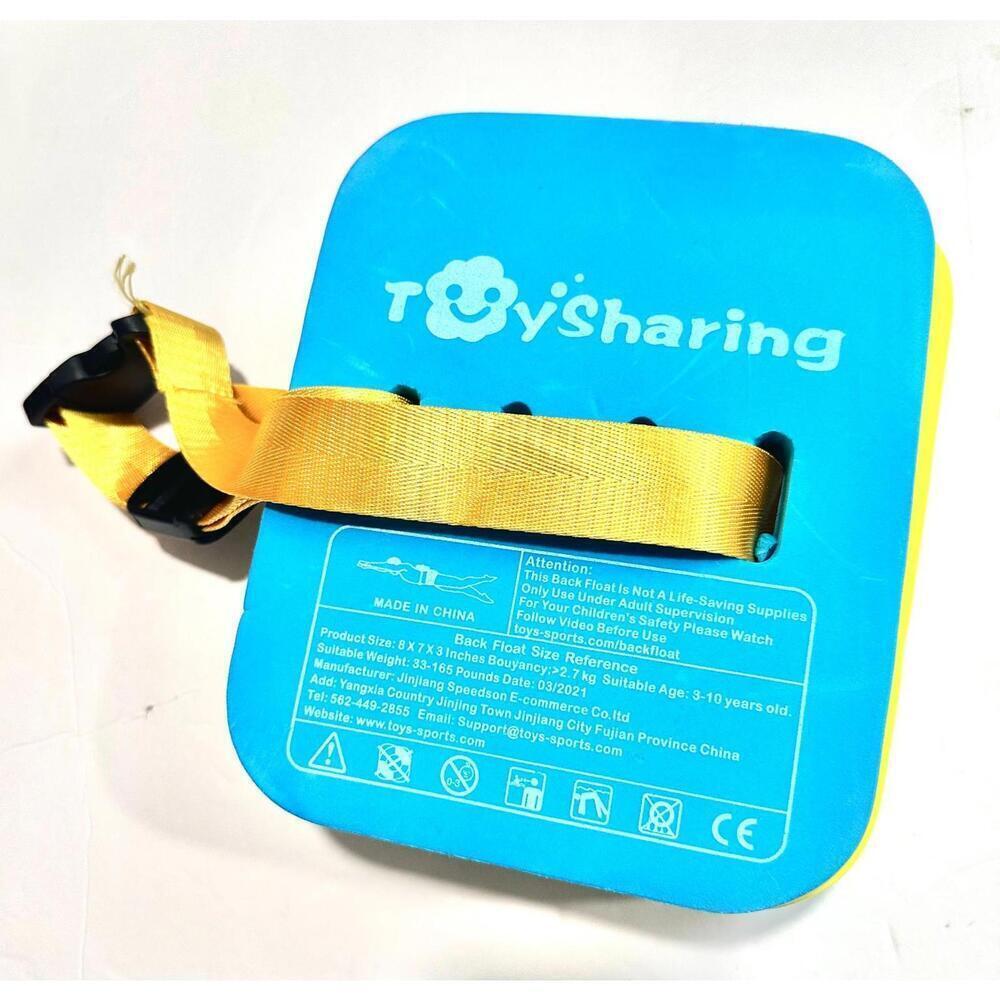 Toysharing Back Float, Swimming Safety Device, Pool Play, Learn To Swim